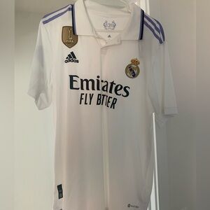 NWT 22/23 Authentic Real Madrid Jersey Men’s Large